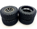 Raptor R TIRES (F/R Tyres WHEELS (4) Assembled 10187 T/A® KO2 Traxxas 101076-4