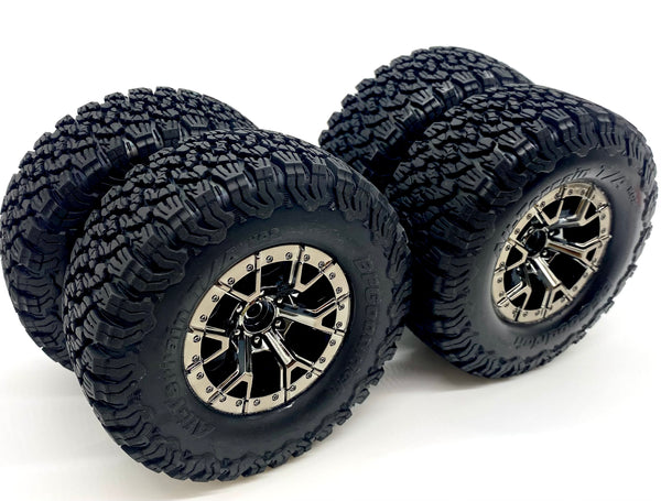 Raptor R TIRES (F/R Tyres WHEELS (4) Assembled 10187 T/A® KO2 Traxxas ...