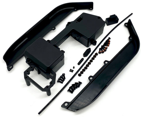 Alettone Nero HB Racing E819 - E819RS - D819 - D819RS - HB204125 - Foto 3