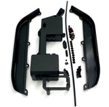 HB Racing D8 WS - SIDE Mud Guards, Radio Tray V2 antenna d819 204850 Buggy