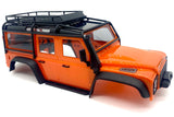 fits TRX-4M DEFENDER - BODY Cover, Orange (Factory Painted, complete 97054-1