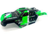 Team Corally KAGAMA - Body Shell (Green polycarbonate cover & Body Pins C-00474