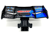 Team Corally KAGAMA - WING (rear spoiler black/blue w/mount C-00474