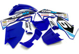 Losi Promoto - Body Plastics Blue wrapped, fairing parts LOS06000