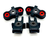 Team Corally SPARK XB6 - HUBS, bearings Front/Rear Uprights steering Blocks C-00285