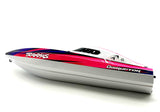 Disruptor Boat HULL & Hatch (PINK graphics 10615 10616) Traxxas 106064-4