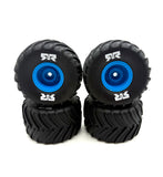 Arrma Freedom Flyer GROM 4x4  - Wheels & Tires (Blue) dboots MT Gorgon ARA2130FF