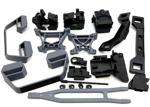 SLASH 4x4 VX3 - PLASTIC SET (bulkhead shock towers receiver box 68454-4
