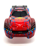 RUSTLER 4x4 VX3 - BODY Shell (Red Blue cover clipless traxxas 67464-4