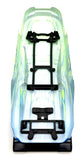 RUSTLER 4x4 VX3 - BODY Shell (Green Blue cover clipless traxxas 67464-4