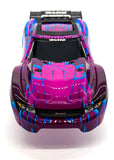 RUSTLER 4x4 VX3 - BODY Shell (Purple Blue cover clipless traxxas 67464-4)