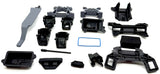 RUSTLER 4x4 VX3 - PLASTIC SET (bulkhead shock towers receiver box 67464-4