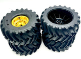 X-MAXX MT BIGFOOT GOLD WHEELS & Tires 50th Ed Factory Glued Traxxas 77097-4