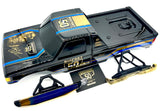 X-MAXX MT BIGFOOT BODY (#318) Shell & bumper BLACK Limited Ed 50th Traxxas 77097-4