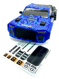 Savage X 4.6 GT-6 BODY Shell Blue/Black (Cover 160587 Painted) HPI 160585