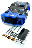 Savage XL 5.9 GTXL-6 - BODY Shell Blue / Black (Kingcab Cover 160588 HPI 160586