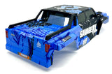 Savage XL 5.9 GTXL-6 - BODY Shell Blue / Black (Kingcab Cover 160588 HPI 160586