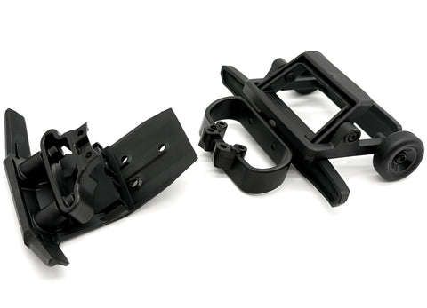 RUSTLER 4x4 VX3 - BUMPERS & Wheelie Bar (Front & Rear) traxxas 67464-4