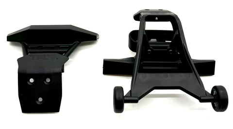 Stampede 4x4 VX3 - BUMPERS & Wheelie Bar (Front & Rear) traxxas 67454-4
