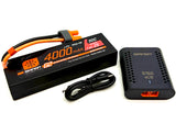 Losi 22s DIRT OVAL - Battery & Charger (4000Mah G2 30c LiPo S160 60w LOS-2167