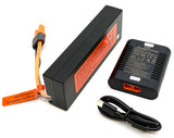 Losi 22s DIRT OVAL - Battery & Charger (4000Mah G2 30c LiPo S160 60w LOS-2167