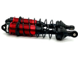 Arrma Kraton 6s EXB - Rear Shocks Assembled Dampers & Springs 134mm red ARA8708V6