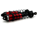 Arrma Kraton 6s EXB - Rear Shocks Assembled Dampers & Springs 134mm red ARA8708V6