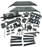 Losi 5IVE-TE 3.0 - Side Guards & Battery Radio Tray Set Braces Straps LOS05022