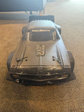 *scratch dent* Arrma FELONY 6s - Body Shell (BLACK Resto-Mod muscle ARA7617V2