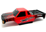 X-MONSTER BODY RED Chevrolet GMT400 CK 7697-Red truck cover Traxxas 77036-4