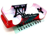 MINI RALLY VXL BODY cover Shell & Lights (RED Painted Traxxas 108046-1
