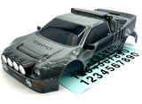 MINI RALLY VXL BODY cover Shell & Lights (GRAY Painted Traxxas 108046-1