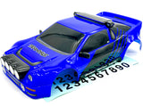 MINI RALLY VXL BODY cover Shell & Lights (BLUE Painted Traxxas 108046-1