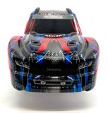 Stampede 4x4 VX3 - BODY Shell (Red Blue cover clipless traxxas 67454-4