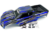 X-MAXX Ultimate BODY cover Shell (BLUE Factory Painted ProGraphics Traxxas 77097-4