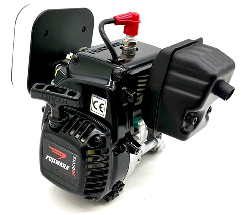 Losi 5IVE-TG 3.0 - Engine,Losi FJ350 35.2cc Air Filter Clutch & Muffler LOS05025