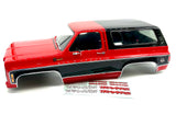 TRX-4 Chevy BLAZER - BODY Cover, RED (Shell Factory new 8010x Painted 82276-4)