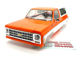 TRX-4 Chevy BLAZER - BODY Cover, ORANGE (Shell Factory new 8010x Painted 82276-4)