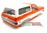 TRX-4 Chevy BLAZER - BODY Cover, ORANGE (Shell Factory new 8010x Painted 82276-4)