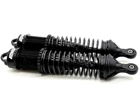 Arrma MOJAVE 6s BLX - Rear Shocks (black) Assembled Dampers Springs ARA7604V3