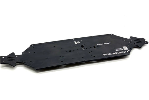 Arrma MOJAVE 6s BLX - CHASSIS (black aluminum XLWB ARA-4300 EXB ARA7604v3
