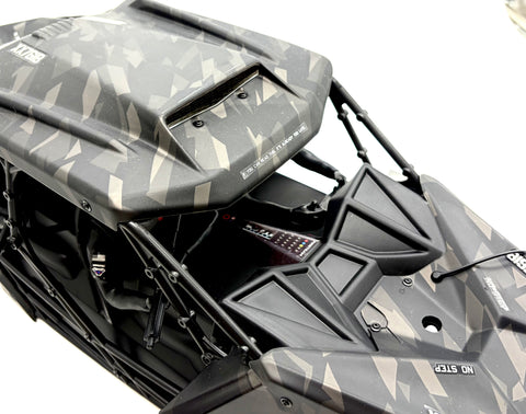 *Scratch Dent * Arrma FIRETEAM 6s BLX  - Roll Cage, Body Panels (Black Camo ARA7618