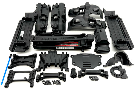 TRX-4 TRAX Sport Plastic Set - CLIPLESS fender braces mounts, Rock Sliders 82024-4