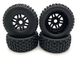 Arrma Mojave 4s 4x4 - TIRES & Wheels (tyres DBoots Fortress LP ARA4404
