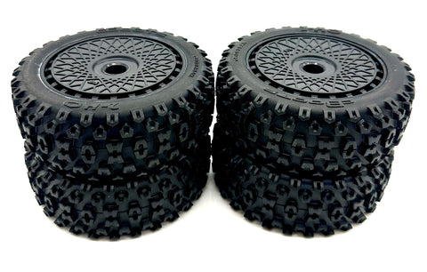 Arrma TYPHON 4x4 223s - TIRES & Wheels (tyres rims DBoots 2HO ARA4306V4