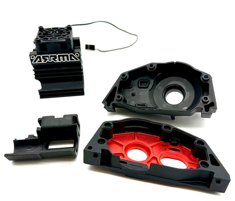 Arrma TYPHON 4x4 223s - HUBS, bearings front/Rear Uprights senton ARA4306V4