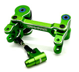 XRT Ultimate STEERING Assembly (Green Bellcrank Servo Horn Linkage Bearings Traxxas 78097-4