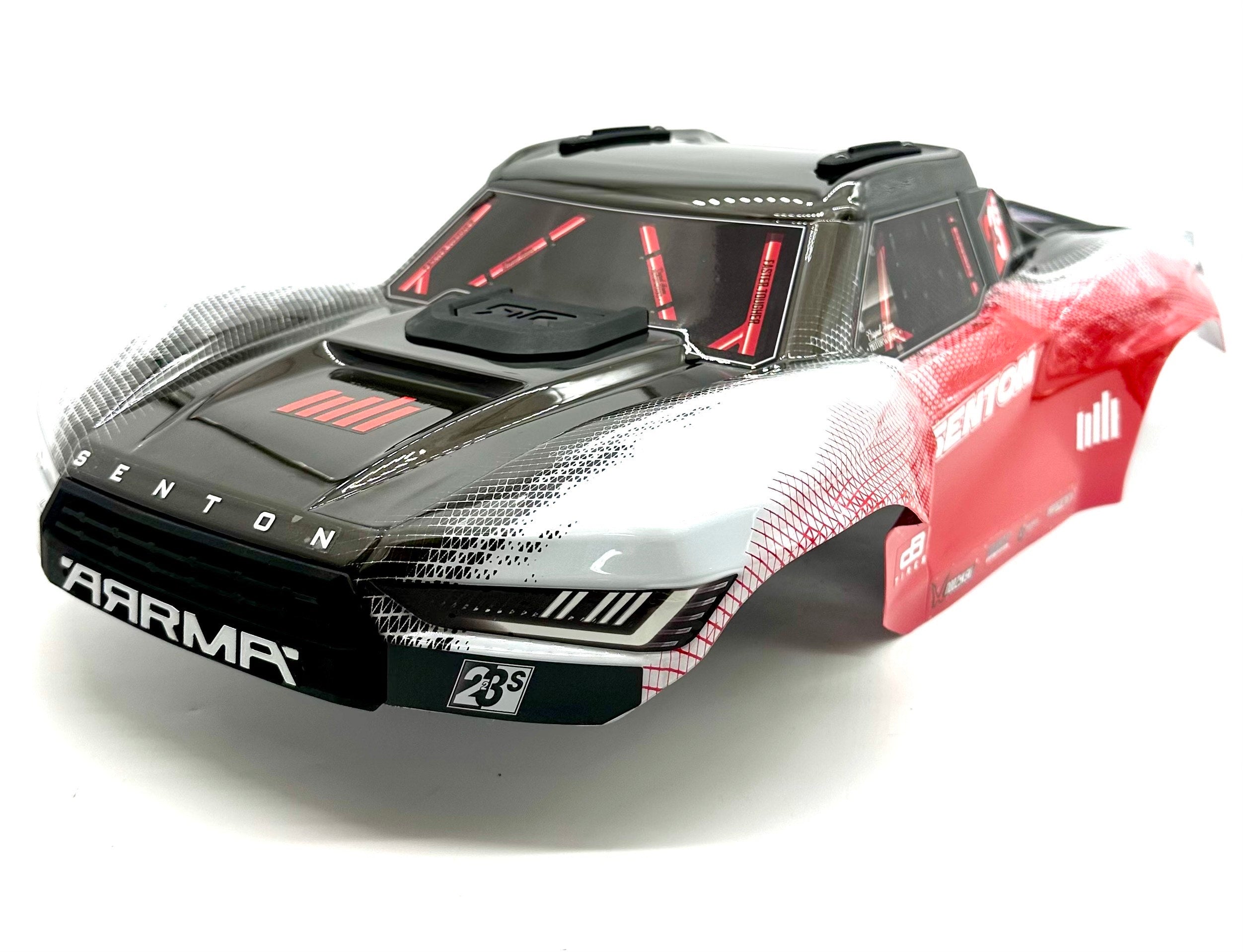 Arrma Vorteks Body ARRMA Senton 4X4 BLX Painted Body – Red Pre-Cut, Pre ...