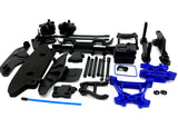 Fiesta 4x4 BL-2s Blue SHOCK TOWERS (bumpers, housings, rx box Traxxas 74154-4