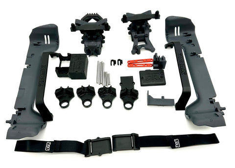 Arrma SENTON 4x4 223s - Side Guards (Body Mounts, Straps Towers hinge pins Bulkhead) ARA4303V4